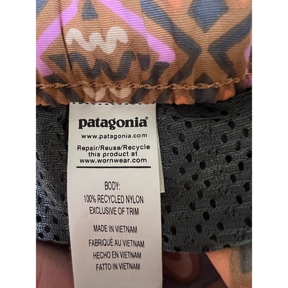 Patagonia Barely Baggies Mangrove Tiki Henna Brown 2 1/2" Women’s Size Small - Picture 6 of 7